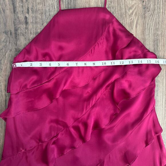 Elliatt Prestigious Silk Mini Dress in Berry S - Picture 12 of 14
